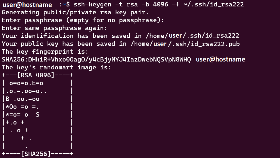 ssh key based authentication